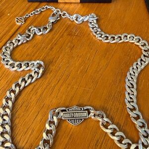 Harley-Davidson Silver Chain Necklace
